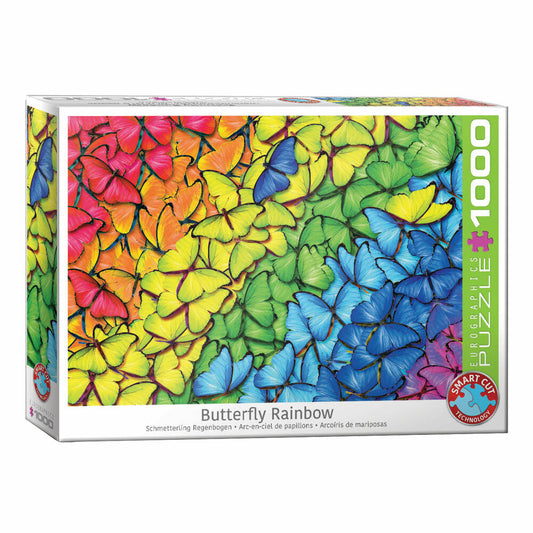Eurographics Puzzle Butterfly Rainbow, 1000 pieces, 68 x 48 cm, 6000-5603
