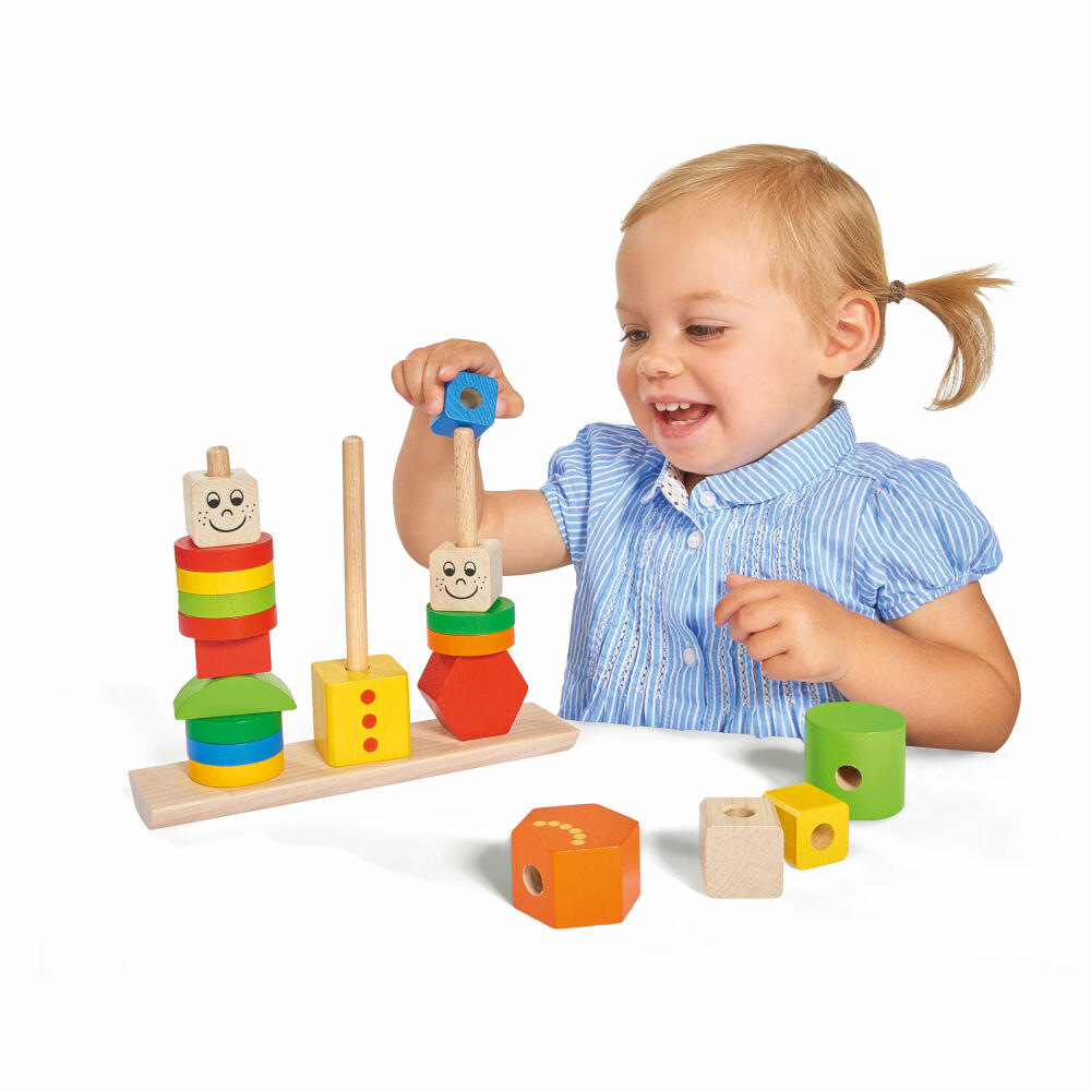 Eichhorn Heros Figuren-Steckpuzzel, Puzzel, Motorikspielzeug, Holzspielzeug, Spielzeug, Holz, 100073422