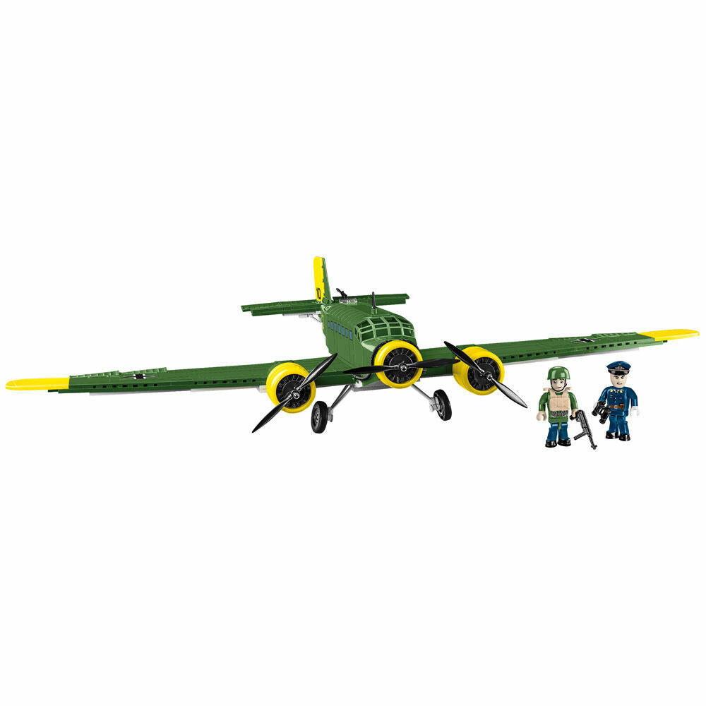COBI World War 2 Junkers Ju 52/3M, Militär, Soldaten, Flugzeug, Spielzeug, Konstruktionsbausteine, Kunststoff, 548 Teile, 5710