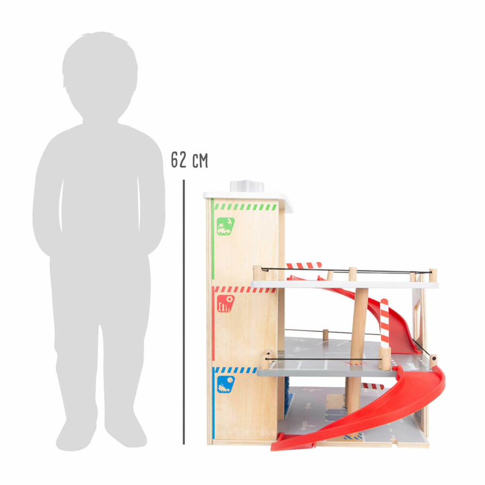 Legler Small Foot Parkhaus Premium, Spielzeug, ab 3 Jahre, 11676