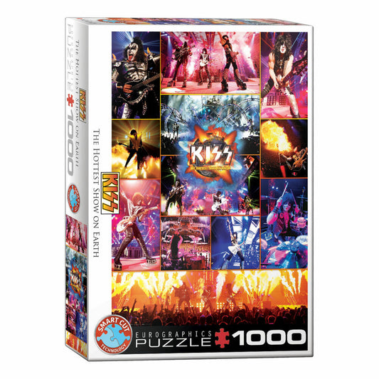 Eurographics Puzzle KISS The Hottest Show on Earth, 1000 pieces, 68 x 48 cm, 6000-5306