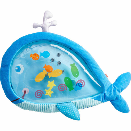 HABA Wasser-Spielmatte Großer Wal, Motorikspielzeug, Polyester, ab 6 Monaten, 305557
