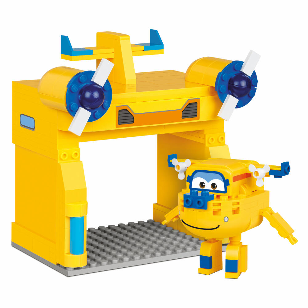 COBI Super Wings Donnie's Station, Flugzeug, Kinderserie, Spielzeug, Konstruktionsbausteine, 296 Teile, 25134