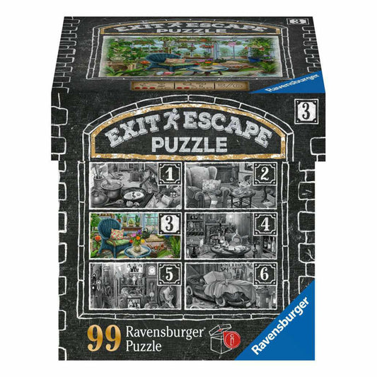 Ravensburger Puzzle Im Gutshaus Wintergarten, Erwachsenenpuzzle, 99 Teile, 16879