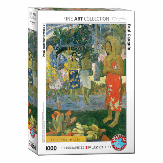 Eurographics Puzzle La Orana Maria by Gauguin, Hail Mary, 1000 pieces, 68 x 48 cm, 6000-0835