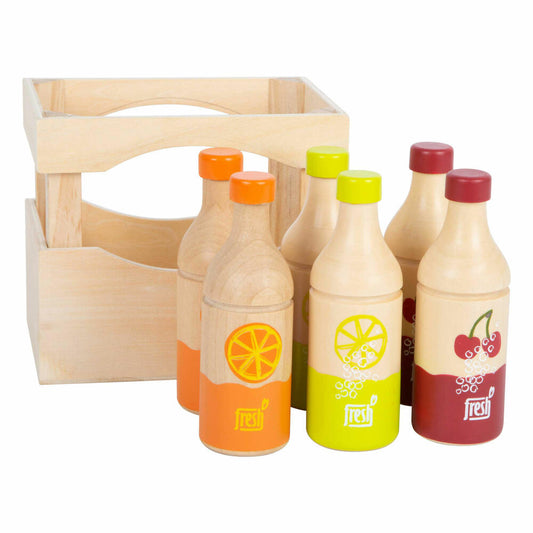 Legler Small Foot bottle crate fresh, toy, from 3 years, 11739