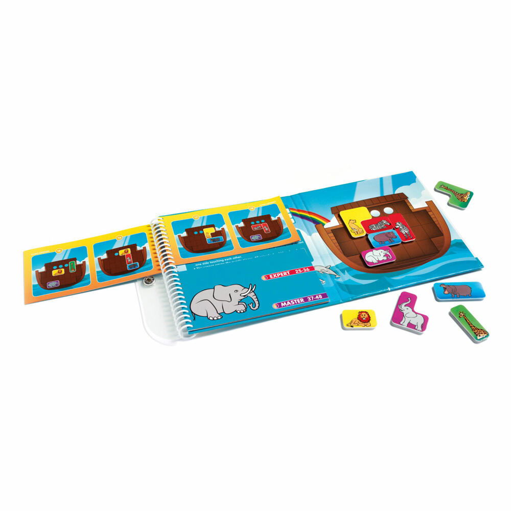 Smart Games Magnetic Travel Games Noah's Ark, Travel Game, Children's Game, Children's Game, from 5 years, SGT 240 DE-8