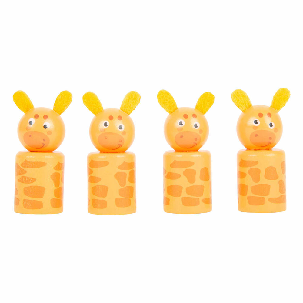Legler Small Foot Ludo for 6 players Safari, toy, from 4 years, 11765