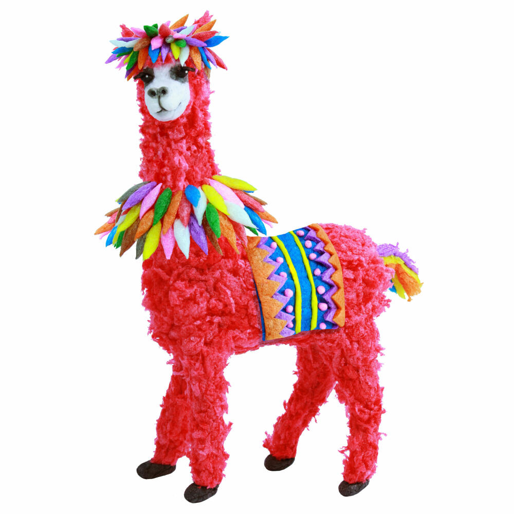 fischerTIP Alpaca, Kreativ- und Bastelmaterial ohne Klebstoff, Kinder Spielzeug, Malen, Schneiden, Pressen, Formen, Motorikspielzeug, 548968