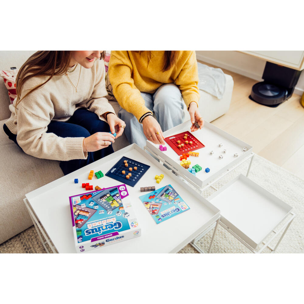 Smart Games Genius Square, children's game, logic game, educational toy, from 6 years, SGHP 001 DE
