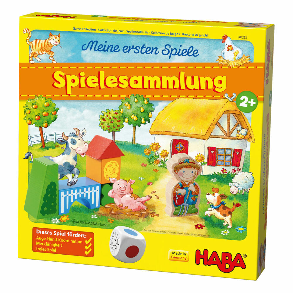 HABA Meine ersten Spiele Spielesammlung 0304223
