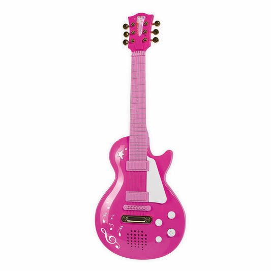 Simba My Music World Girls Rockgitarre, Gitarre, E-Gitarre, Instrument, Kinder, Pink, 56 cm, 106830693