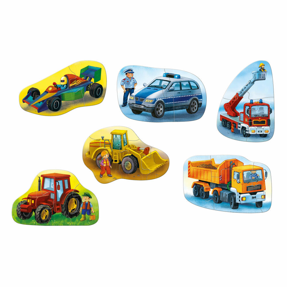 HABA 6 erste Puzzles – Fahrzeuge 0303311