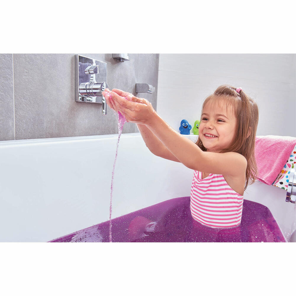 Simba Glibbi Einhorn Glitzerbad, Glitzer Schleim, Badeschleim, Glibber, Badespielzeug, Beutel, 150 g, 105953271