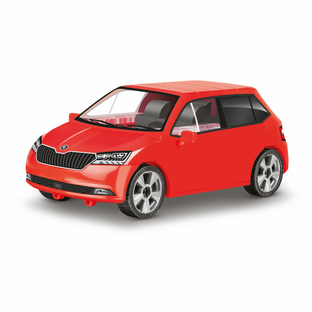 COBI Skoda Fabia, Car, Vehicle, Collectible Cars, Toys, Games, Construction Blocks, 77 Parts, 24570