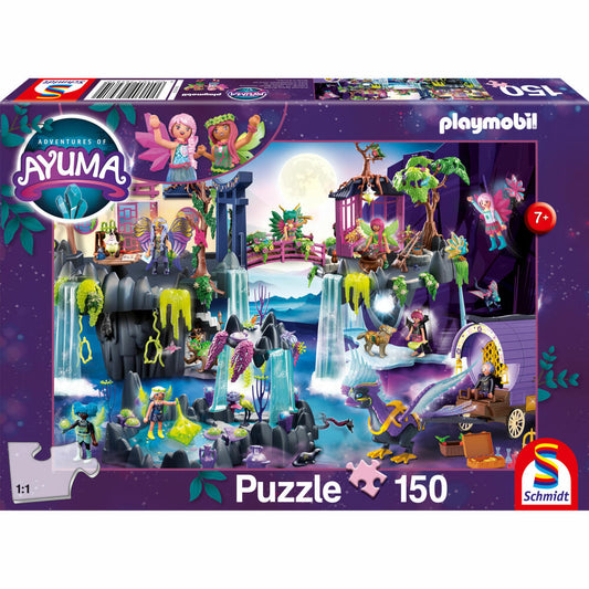 Schmidt Spiele Playmobil Ayuma The Mystical Adventures, Puzzle, Children's Puzzle, 150 Pieces, 56481
