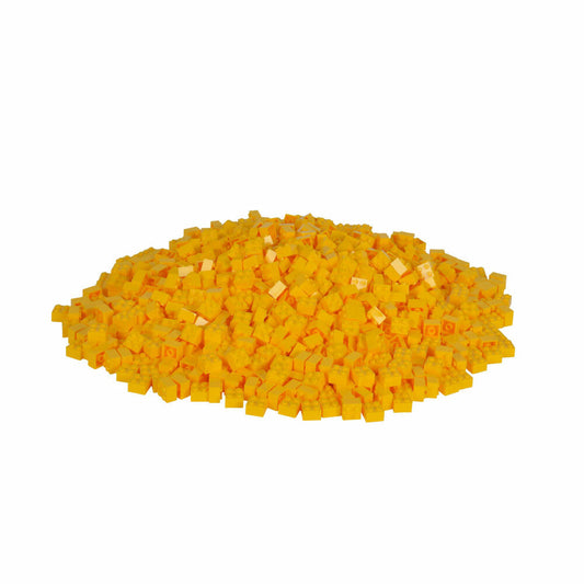 Simba Blox 1000 Yellow 4-Piece Bricks Loose, Building Blocks, Children's Toys, 1000 Pieces, 104114116