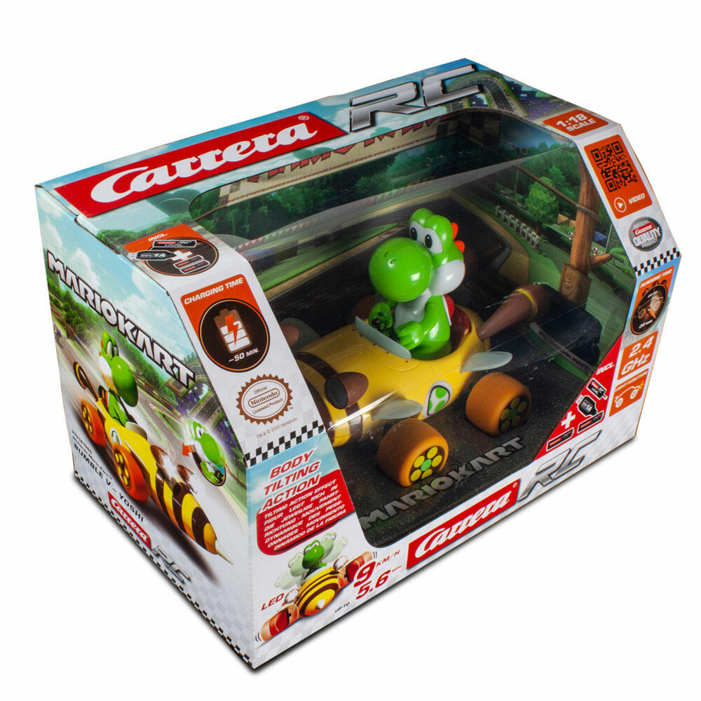 Carrera Mario Kart Bumble V Yoshi, Remote Controlled Car, Car, Racing Vehicle, Carrera RC CARS, 2.4 GHz, 370181065