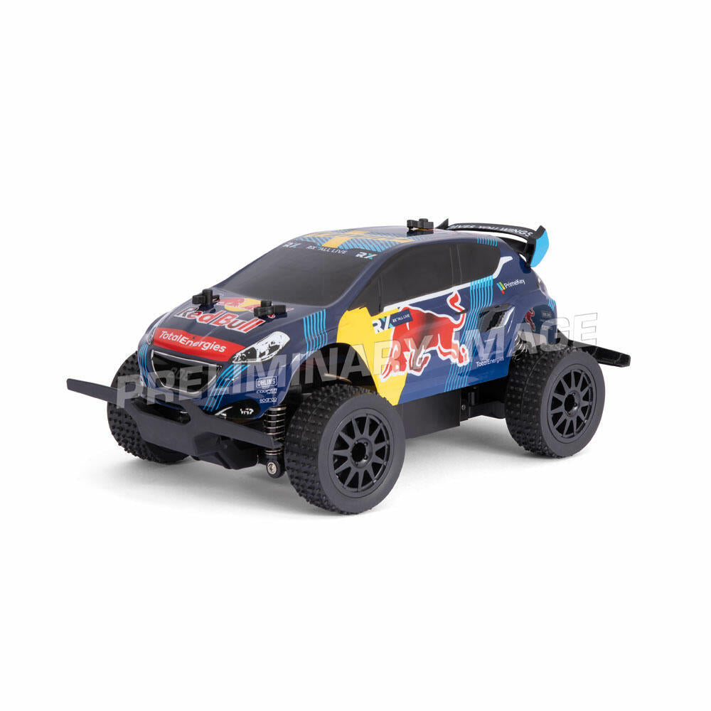 Carrera Red Bull Peugeot WRX 208 Rallycross, Hansen, Remote-Controlled Car, Car, Racing Vehicle, Carrera RC CARS, 2.4 GHz, 370182021