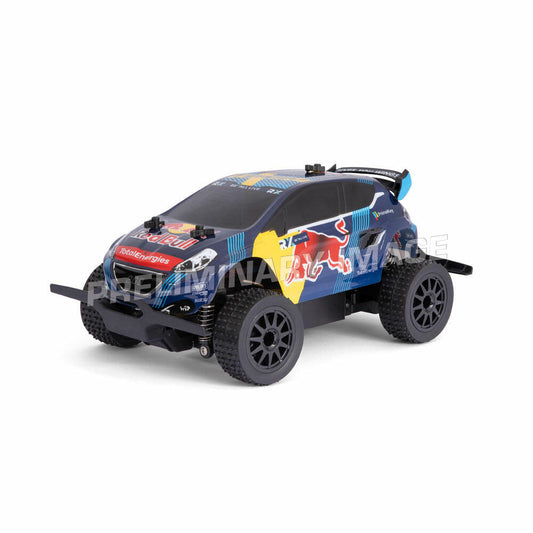 Carrera Red Bull Peugeot WRX 208 Rallycross, Hansen, Remote-Controlled Car, Car, Racing Vehicle, Carrera RC CARS, 2.4 GHz, 370182021