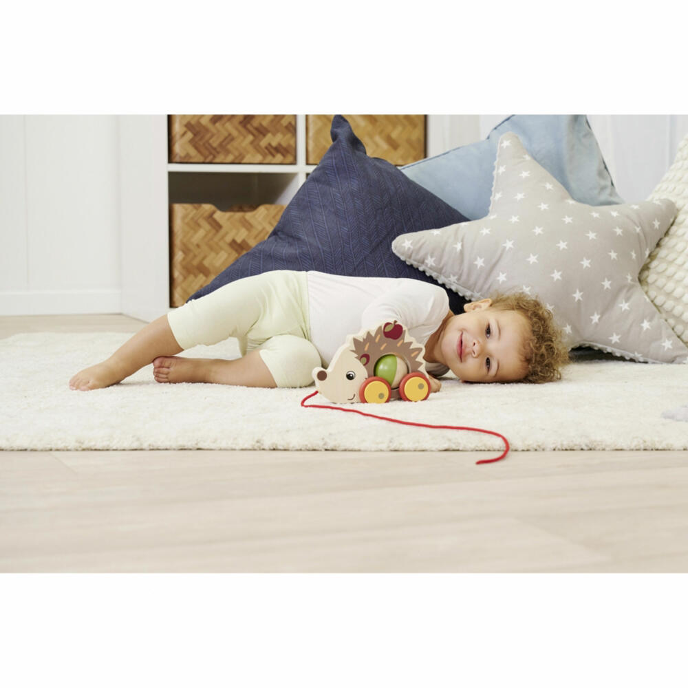Eichhorn pull-along hedgehog, pull-along animal, pull-along toy, toy, children, 100006802