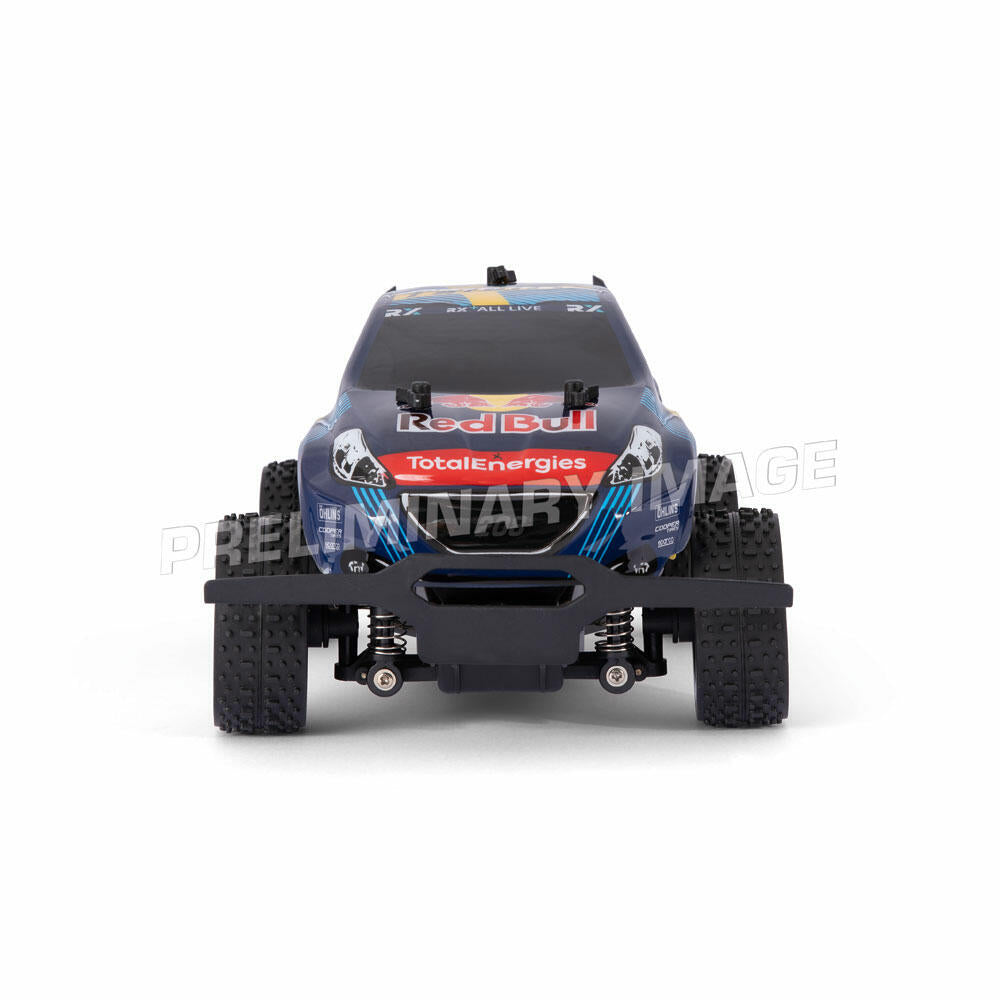 Carrera Red Bull Peugeot WRX 208 Rallycross, Hansen, Remote-Controlled Car, Car, Racing Vehicle, Carrera RC CARS, 2.4 GHz, 370182021