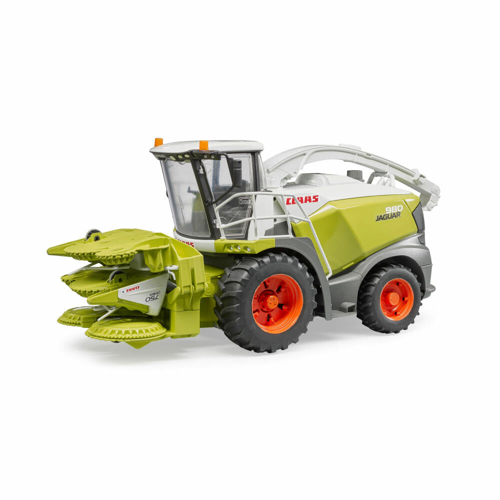 Bruder Agriculture Claas Jaguar 980 Forage Harvester, Harvesting Machine, Model Vehicle, Model Vehicle, Toy, 02134
