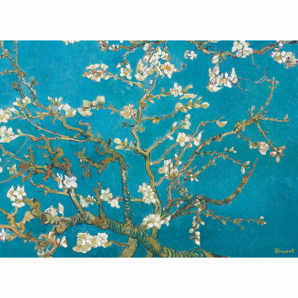 Eurographics Puzzle Blossoming Almond Tree Branches - Vincent van Gogh, 1000 pieces, 68 x 48 cm, 6000-0153
