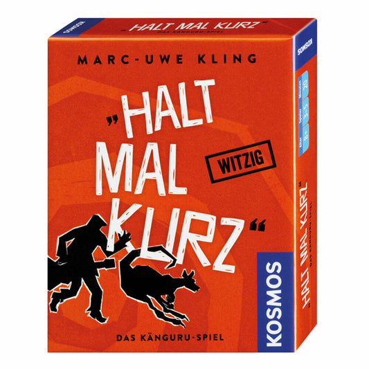 KOSMOS Family Games Halt Mal Kurz, Card Game, Card Game for Children, Kangaroo Trilogy, from 8 years, 740382