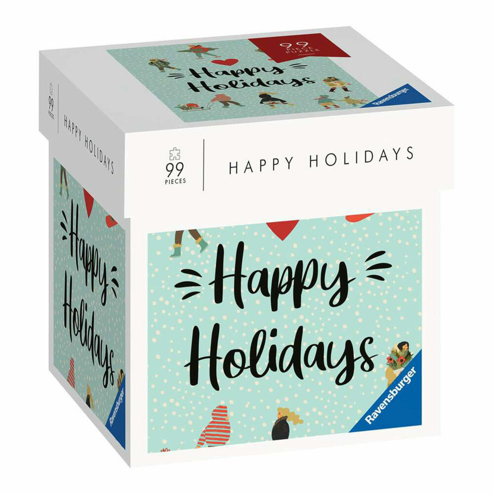 Ravensburger Puzzle Moments Happy Holidays, adult puzzle, 99 pieces, from 12 years, 17354