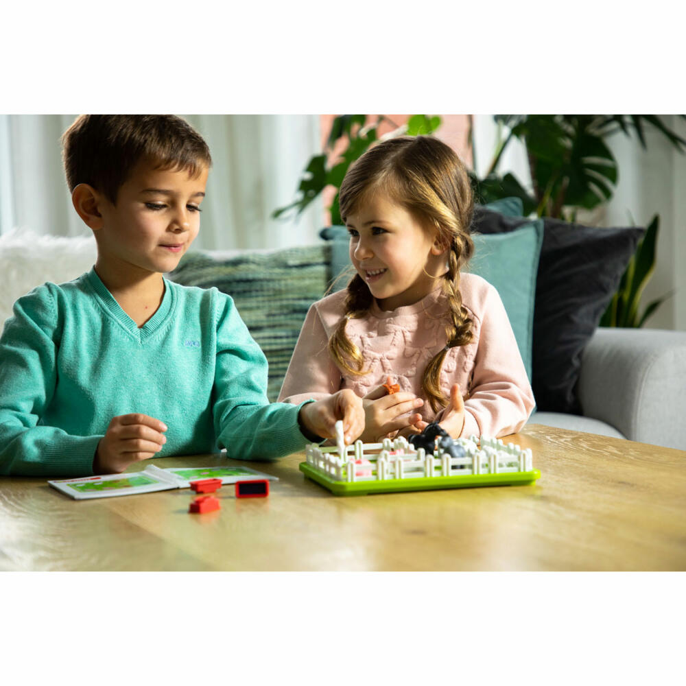 Smart Games Solitaire Game Chaos on the Paddock, Thinking Game, Children's Game, Children's Game, from 6 years, SG 091 DE