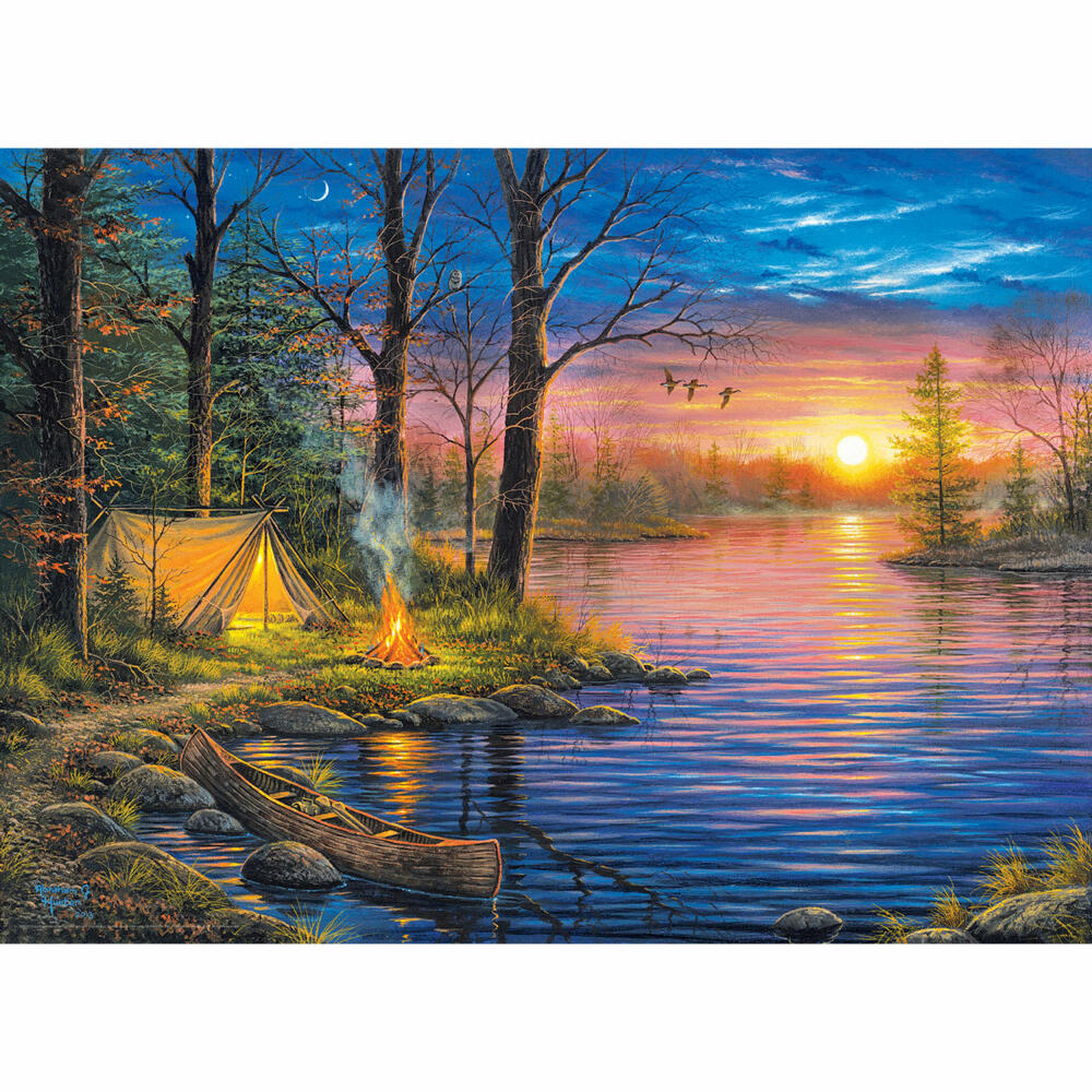 Eurographics Puzzle Abendnebel, Smart Cut, 1000 Teile, 68 x 48 cm, 6000-0863
