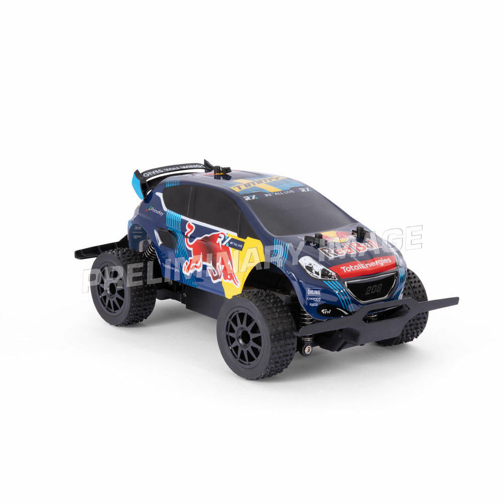 Carrera Red Bull Peugeot WRX 208 Rallycross, Hansen, Remote-Controlled Car, Car, Racing Vehicle, Carrera RC CARS, 2.4 GHz, 370182021