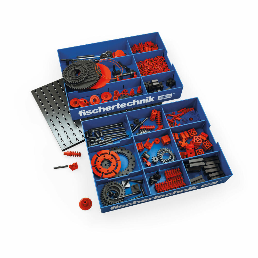 fischertechnik Plus Creative Box Mechanics Bauteileset, 290-tlg., Einzelteile, Bauteile, Technik, Baukasten, ab 7 Jahre, 554196