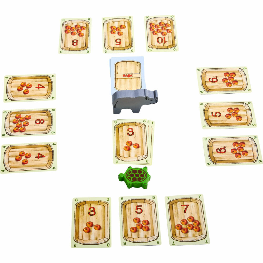 HABA Mein erster Lernspielzoo, 10 Lernspiele, Lernspielzeug, Holzspielzeug, ab 3 Jahren, 305173