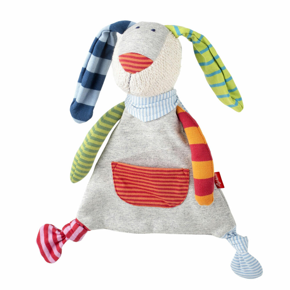 sigikid Schnuffeltuch Ringel Dingel, Schmusetuch, Kuscheltuch, Babytuch, Schnuffel Tuch, Babyspielzeug, Baby Spielzeug, 41274