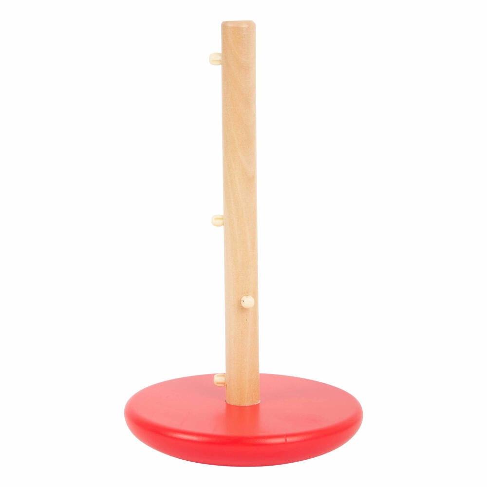 Legler Small Foot Stapelturm Steckspiel Regenbogen, Spielzeug, ab 12 Monate, 11794