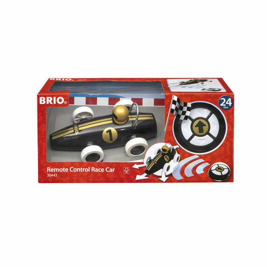 BRIO RC Racing Car Black Gold, with Remote Control, Racing Car, Toy, 63044300