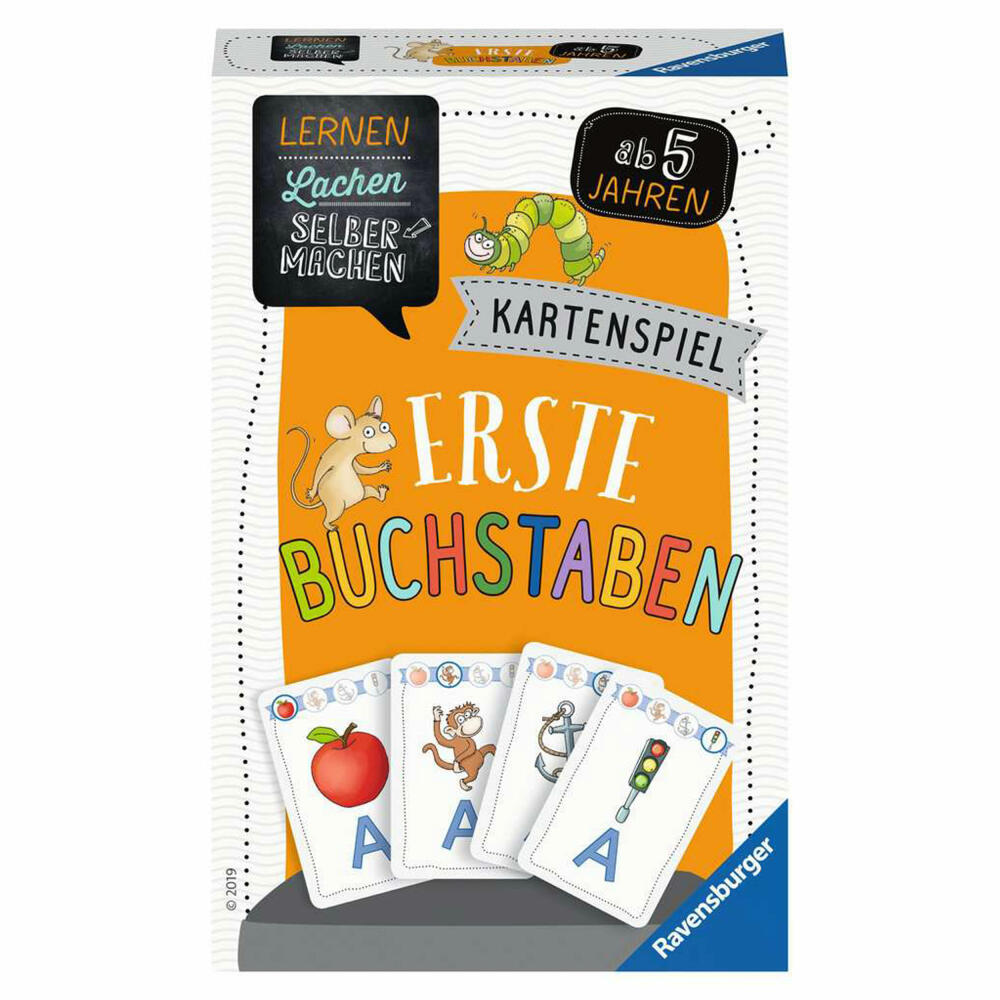 Ravensburger Lernspiel Lernen Lachen Selbermachen: Erste Buchstaben, 80659