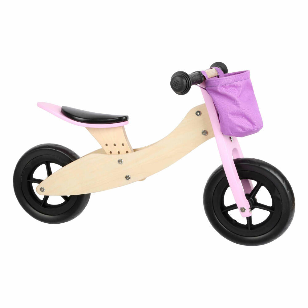 Legler Small Foot Laufrad-Trike Maxi 2 in 1 Rosa, Spielzeug, ab 12 Monate, 11611