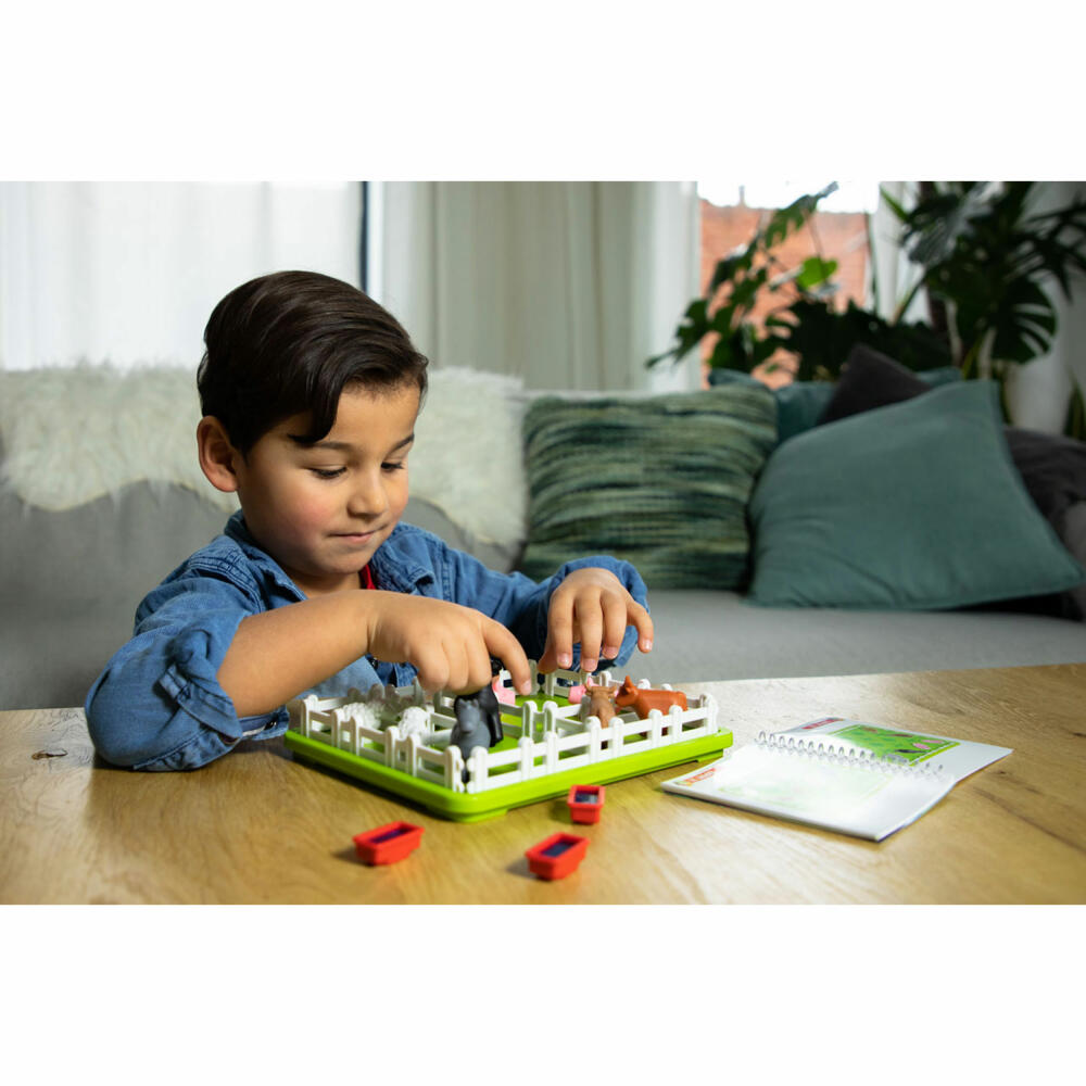 Smart Games Solitaire Game Chaos on the Paddock, Thinking Game, Children's Game, Children's Game, from 6 years, SG 091 DE