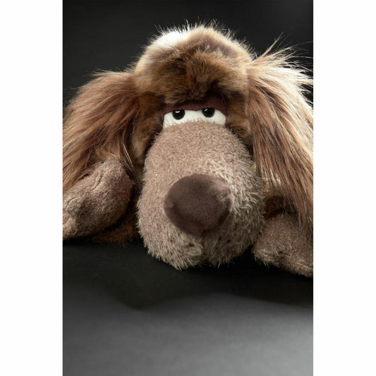 sigikid BEASTS Kuscheltier Hund Luri Laluri, Plüschtier, Schmusetier, Kuschel Tier, Braun, 39629