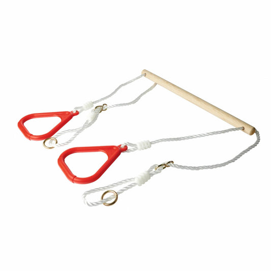 Eichhorn Outdoor Turnset 2in1, Schaukel, Trapez, Spielgerät, Turngerät, Garten, Spielzeug, 100004510
