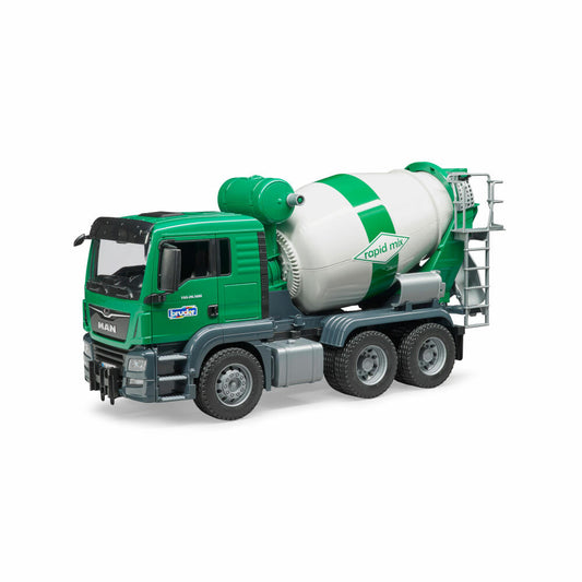 Bruder Construction Vehicles MAN TGS Concrete Mixer Truck, Concrete Mixer, Model Vehicle, Model Vehicle, Toy, 03710