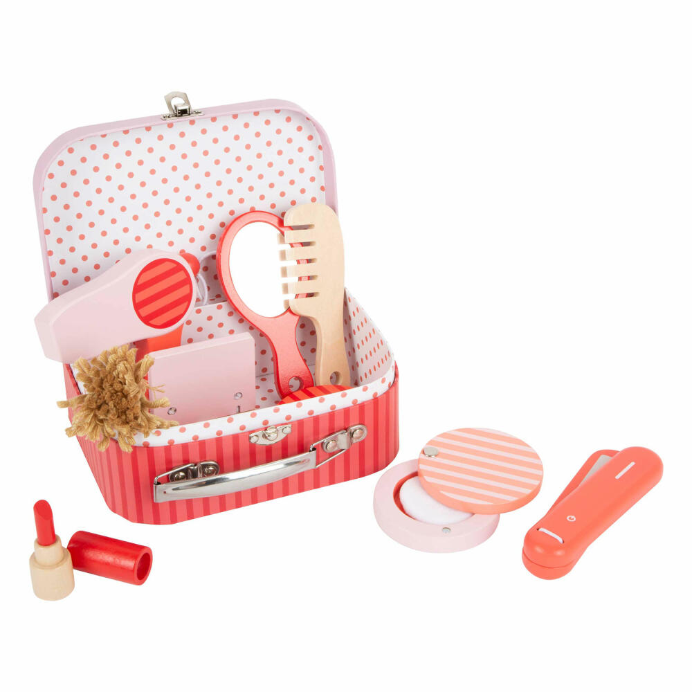 Legler Small Foot Make-up and Hairdressing Case Retro, Toy, from 3 years, 11776
