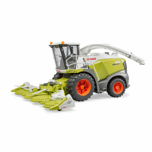 Bruder Agriculture Claas Jaguar 980 Forage Harvester, Harvesting Machine, Model Vehicle, Model Vehicle, Toy, 02134