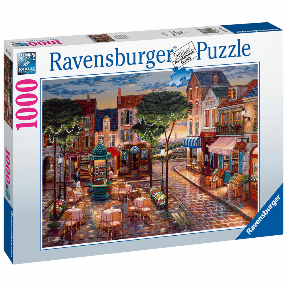 Ravensburger Puzzle Painted Paris, Adult Puzzle, Adult Puzzles, 1000 Pieces, 16727