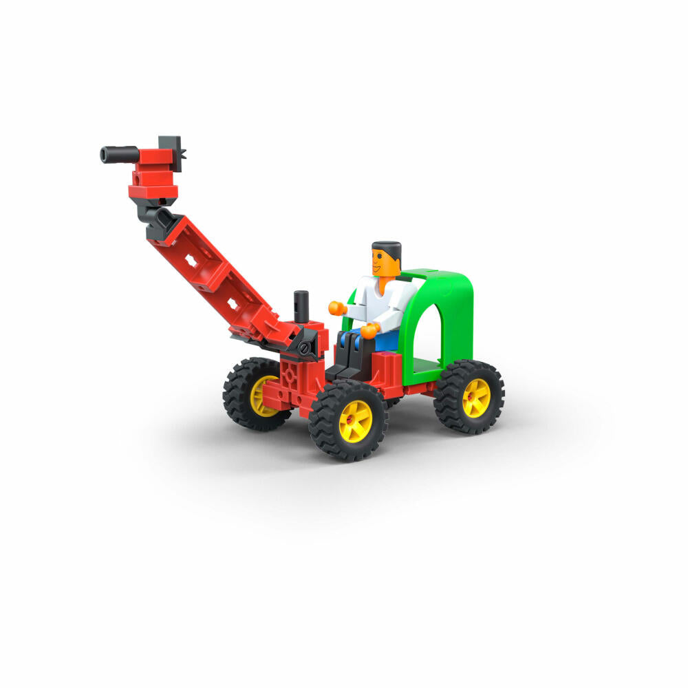 fischertechnik Junior Constructor, starter kit, construction toy, construction site, toy, from 5 years, 564065