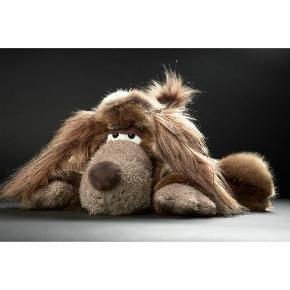 sigikid BEASTS cuddly toy dog ​​Luri Laluri, plush toy, cuddly toy, cuddly animal, brown, 39629