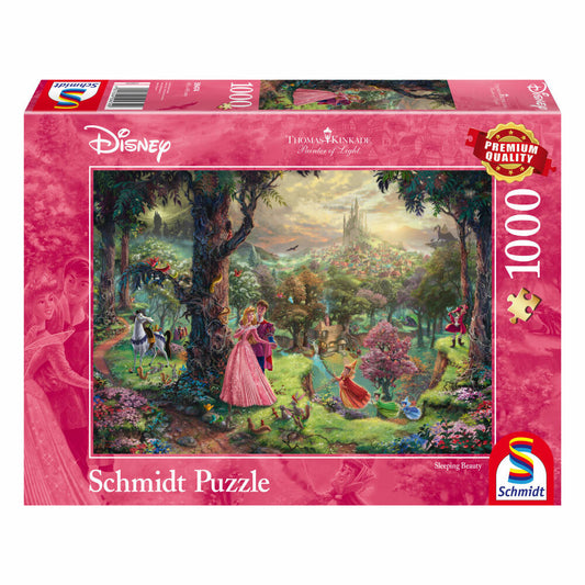 Schmidt Spiele Disney Sleeping Beauty, Dornröschen, Puzzle, Erwachsenenpuzzle, 1000 Teile, 59474